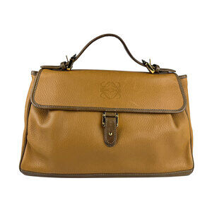 Loewe 2way Handbag leather beige